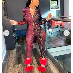 2 piece body suit. Worn once.